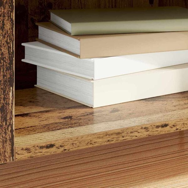 vidaXL Schallplattenschrank Altholz 121 x 38 x 48 cm Holzwerkstoff