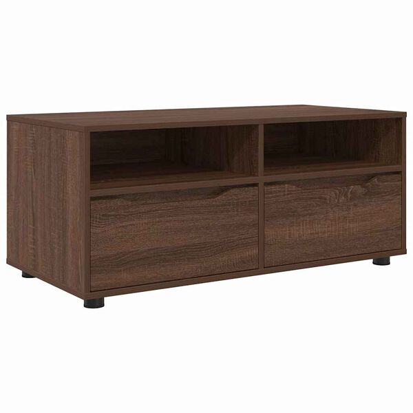 vidaXL TV-Schr&auml;nk Braun Eichen-Optik 100 x 48 x 43 cm Holzwerkstoff