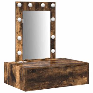 vidaXL Schminktisch Braun 60 x 40 x 70 cm Holzwerkstoff