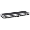 vidaXL Waffenkoffer Schwarz 118&times;38&times;12 cm Aluminium