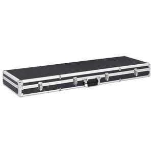 vidaXL Waffenkoffer Schwarz 118&times;38&times;12 cm Aluminium