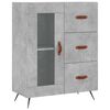 vidaXL Sideboard Betongrau 69,5x34x90 cm Holzwerkstoff