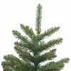vidaXL K&uuml;nstlicher klappbarer Weihnachtsbaum Gr&uuml;n 180 cm PVC und Stahl