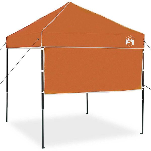 vidaXL Pavillon-Zelt Orange 194 x 194 x 251 cm Stoff