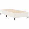 vidaXL Boxspringbett Creme 90 x 200 cm Cordstoff
