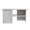vidaXL Couchtisch Betongrau 90x60x46,5 cm Holzwerkstoff