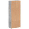 vidaXL Aktenschrank Betongrau 60x32x153 cm Holzwerkstoff