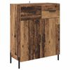 vidaXL Highboard Wandmontiert Altholz 69,5 x 34 x 180 cm Holzwerkstoff