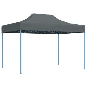 vidaXL Party-Zelt 280 x 410 x 315 cm Anthrazit Oxford-Stoff