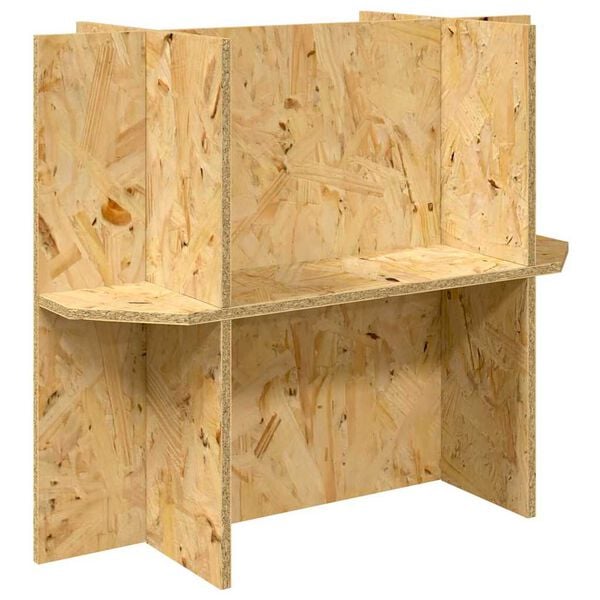 vidaXL Terrarienbasis mit Regal Braun 60 x 30 x 50 cm OSB
