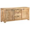 vidaXL Sideboard 175x40x75 cm Raues Mangoholz