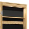 vidaXL Spiegel-Schmuckschrank mit LED-Beleuchtung Wandmontage
