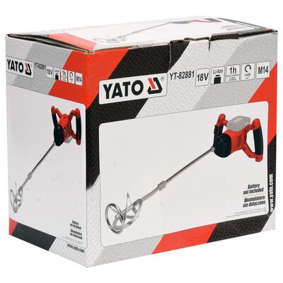 YATO Mörtelrührer ohne Akku 18 V