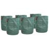 vidaXL Gartenm&uuml;lls&auml;cke 12 Stk. 300 l Gr&uuml;n Polypropylen