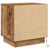 vidaXL Nachttisch Altholz 44 x 34,5 x 45 cm Holzwerkstoff