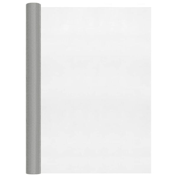 vidaXL Fliegengitter Edelstahl 80x1000 cm Silbern