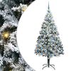 vidaXL K&uuml;nstlicher Weihnachtsbaum Wei&szlig; 210 cm
