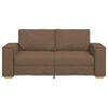 vidaXL 2-Sitzer Sofa Braun 180x78x84 cm Stoff
