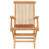 vidaXL 5-tlg. Garten-Essgruppe Massivholz Teak