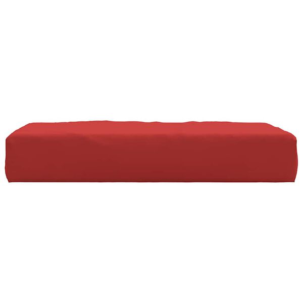 vidaXL Palettenkissen Rot 60x60x9,5 cm Oxford-Gewebe