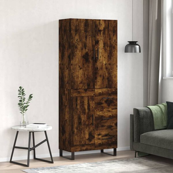 vidaXL Highboard R&auml;uchereiche 69,5x34x180 cm Holzwerkstoff