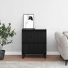 vidaXL Sideboard Schwarz Eichen-Optik 60 x 35 x 70 cm