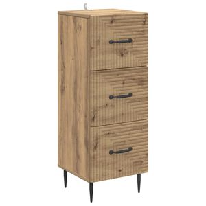 vidaXL Schubladenschrank 33 x 34,5 x 89,5 cm Holzwerkstoff