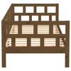 vidaXL Tagesbett Honigbraun Massivholz Kiefer 80x200 cm