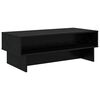 vidaXL Couchtisch Schwarz Eichen-Optik 100 x 46 x 35 cm Holzwerkstoff
