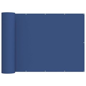 vidaXL Balkon Sichtschutz 180 x 700 cm Stoff mit PU-Beschichtung Blau