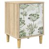 vidaXL Nachttisch GOTHA Sonoma-Eiche 36 x 33 x 50 cm Holzwerkstoff