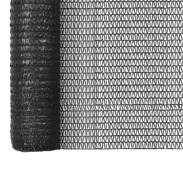 vidaXL Gartennetz 1x100 m Schwarz HDPE