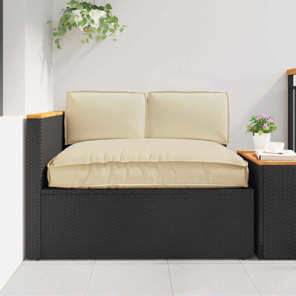 vidaXL Kissenset 3 pcs Beige Oxford-Stoff