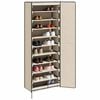 vidaXL Schuhschrank Creme 60x30x166 cm Stoff