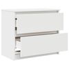 vidaXL TV-Schrank Wei&szlig; 60x35x54 cm Holzwerkstoff