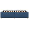 vidaXL Bettgestell ohne Matratze Blau 80x200 cm Stoff