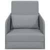 vidaXL Schlafsofa Hellgrau 65 x 80 x 83 cm Stoff