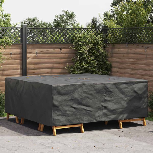 vidaXL M&ouml;belbezug Uni Schwarz 210 x 200 x 70 cm 210D
