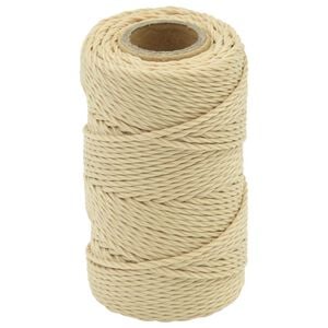 vidaXL Bootsseil 25 m 0.2 Natur PP