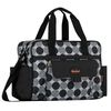 Baninni Wickeltasche Amalfi Schwarz Kreis BNDB005-BKCL