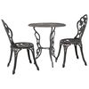 vidaXL 3-tlg. Bistro-Set Aluminiumguss