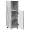 vidaXL Badezimmerschrank mit Speicher Graues Sonoma 30 x 35 x 95 cm
