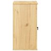 vidaXL Schrank mit Regal Honig 60 x 32 x 40 cm Massives Kiefernholz
