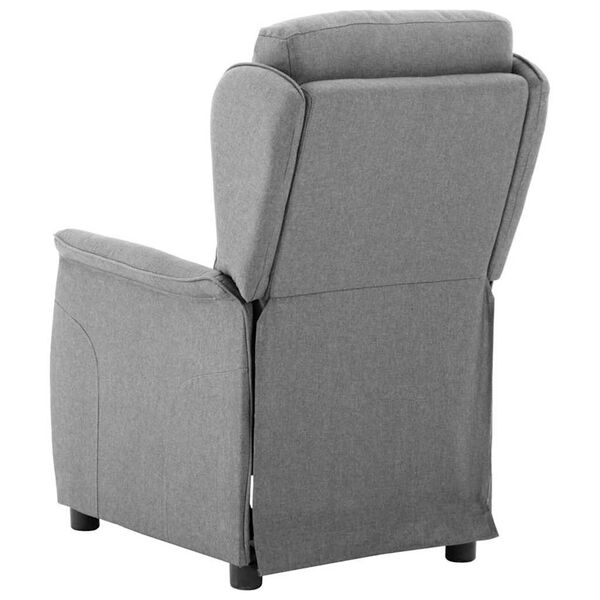 vidaXL Relaxsessel Hellgrau 67.5 x 93.5 x 101.5 cm Stoff