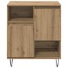 vidaXL Sideboard 3 pcs Artisan-Eiche 60 x 35 x 70 cm