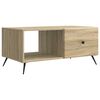 vidaXL Couchtisch Sonoma-Eiche 90 x 50 x 40 cm Holzwerkstoff