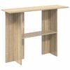 vidaXL Konsolentisch Sonoma-Eiche 100 x 30 x 75 cm Holzwerkstoff