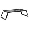 vidaXL Faltbarer Campinggrill Schwarz 58 x 31 x 2 cm Legierter Stahl