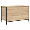 vidaXL Sitzbank mit Stauraum Sonoma-Eiche 80x42,5x50 cm Holzwerkstoff
