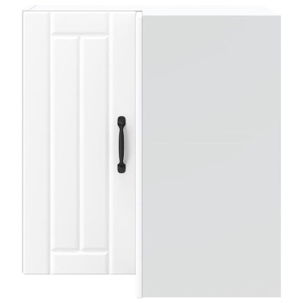 vidaXL K&uuml;chen-Eckh&auml;ngeschrank Lucca Wei&szlig; Holzwerkstoff